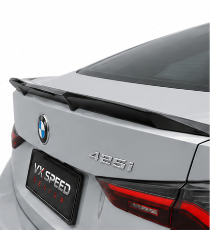 Rear spoiler design detail