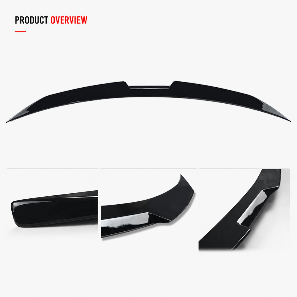 VXSPEED V1 Lower Tailgate Spoiler for BMW X5 G05 - Black ABS overview