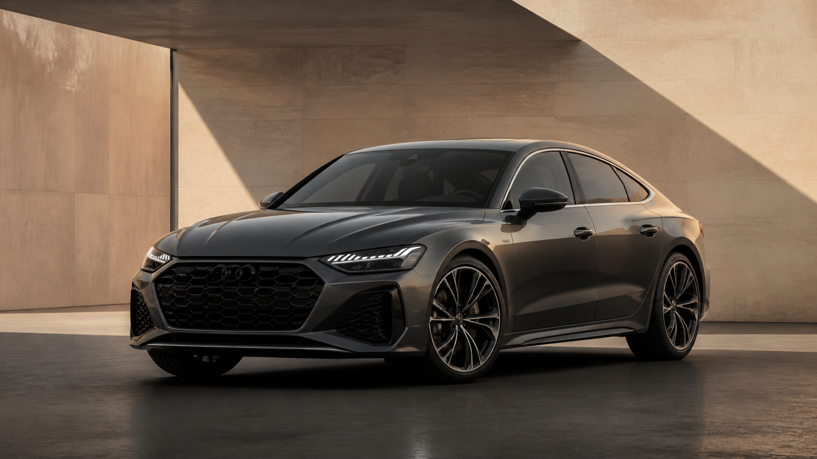 Audi exterior styling illustration