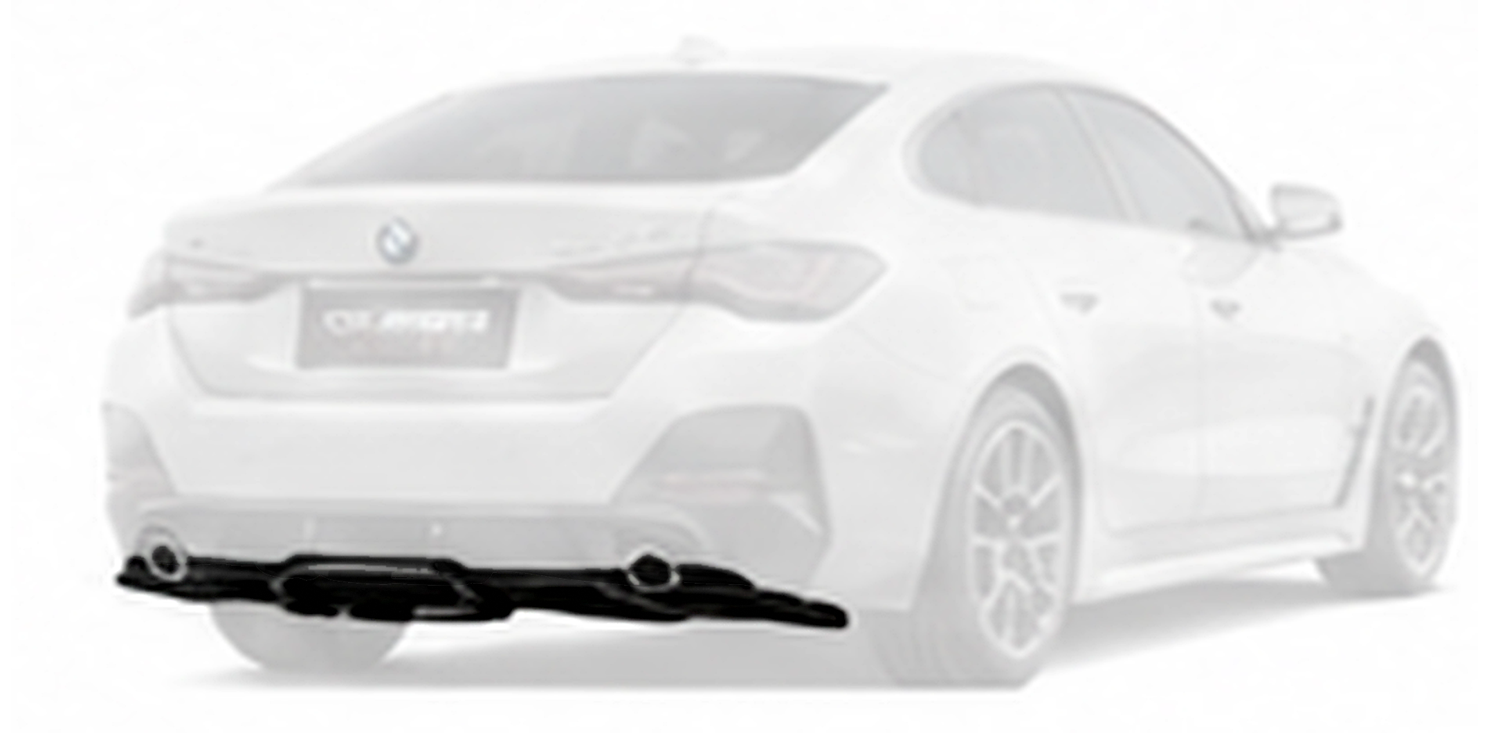 Rear Diffusers position illustration